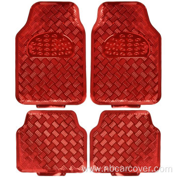 Metallic Design Car Floor Mat